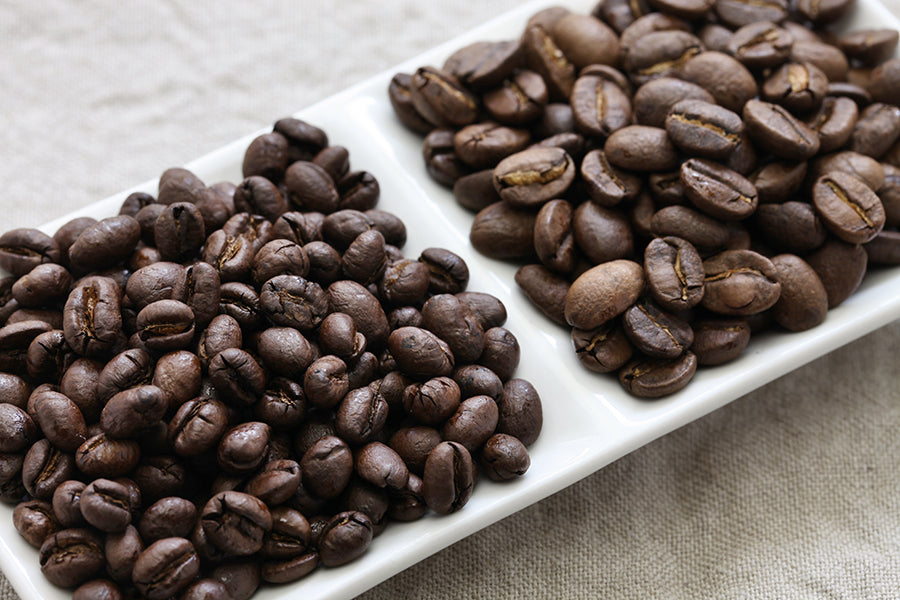 Coffee Beans in a tray