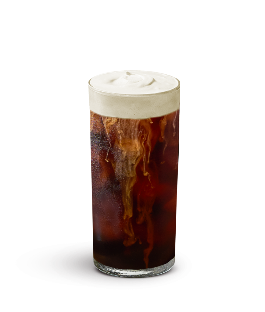 Pumpkin Cold Brew with Vanilla Dream Top