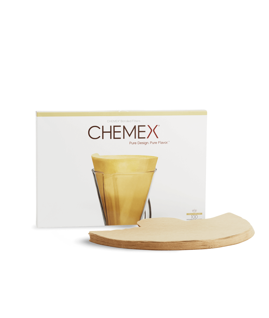 Chemex Bonded Filters Unfolded Half Moon